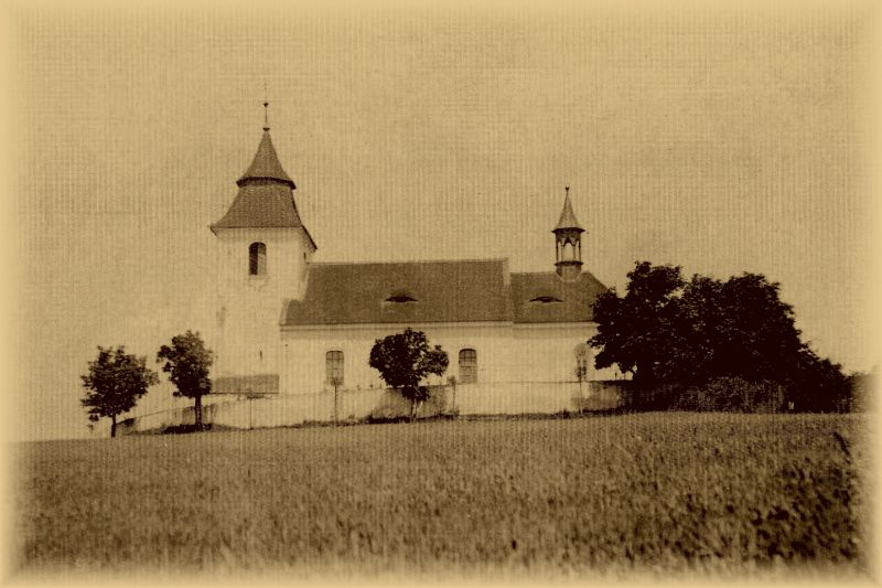 Kostel v roce 1910