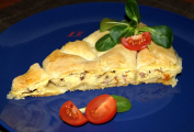 Koláč s balkánským sýrem – burek - pita savijača nebo vlasatice, jak říkám já