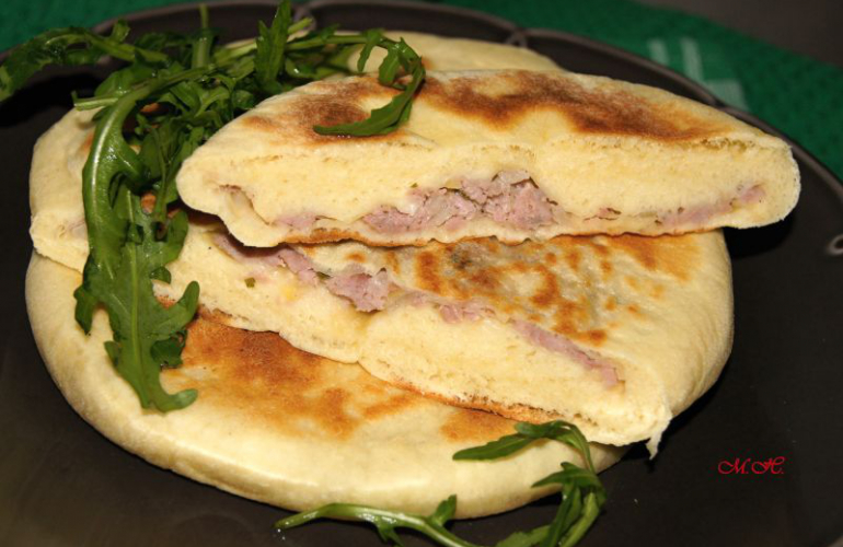 Pastýřské plněné placky