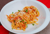 Pasta all´amatriciana..